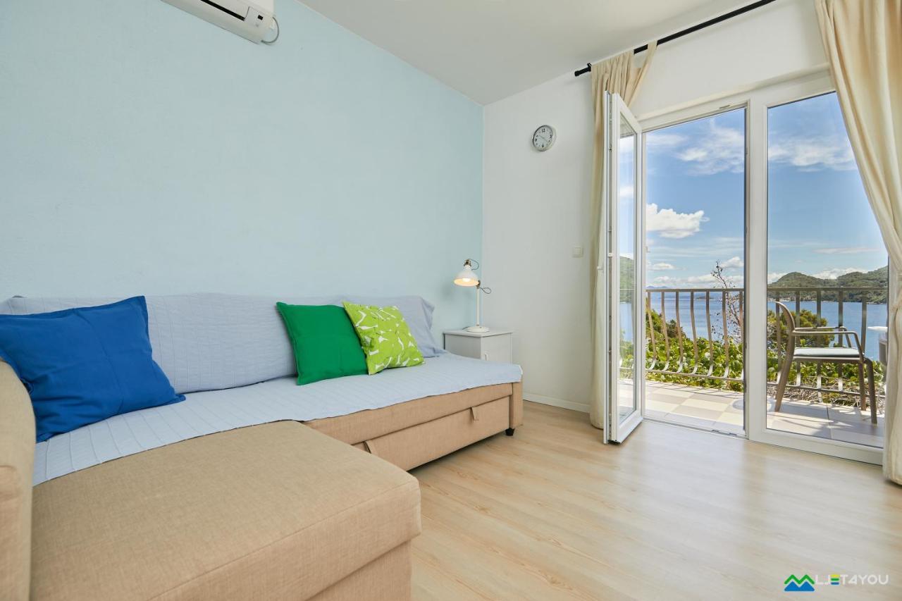 Mljet 2 You - Seafront Apartment 2+2 Sobra Zewnętrze zdjęcie